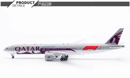 1:400 Aviation QATAR BOEING 777-300ER Passenger Aircraft Diecast Airplane Model