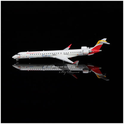1:400 JC Wings Iberia Bombardier CRJ1000 Passenger Airplane Diecast Model
