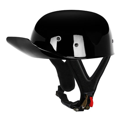 Vintage Motorcycle Helmet Open Face Helmet Motorcycle half helmet Baseball Cap