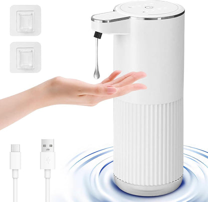 Automatic Foaming Soap Dispenser 12.2oz/360ml Rechargeable Hand Soap Dispenser