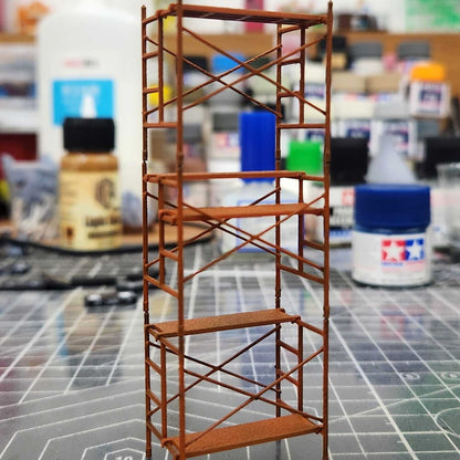 1/64 Scaffolding Model Construction Workshop Miniature Scene Props Model