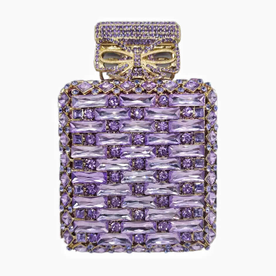 Women Perfume Bottle Evening Bags Bridal Purses Party Wedding Diamond Day