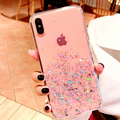 Case Cover For iPhone 11 Pro MAX Shockproof TPU Glitter Bling Funda Forro Cober