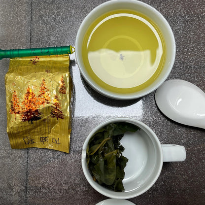 Taiwan unique tea,Chin-Shin-Oolong,梨山加油站Lishan Filling Station,75g*8