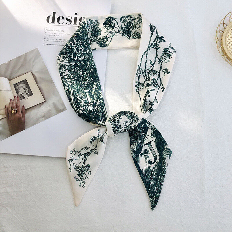 Handbag Handle Ribbon Scarf Band Hair Head Neck Neckerchief Retro Hair Ribbons