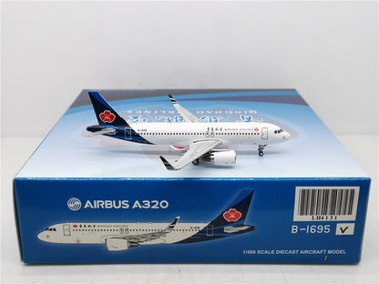 1:400 JC Wings QINGDAO AIRLINES A320 Passenger Airplane Diecast Aircraft Model