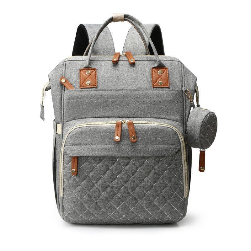 Large Backpack Traveling Bag Storage Pack Waterproof Mother Bag Nylon Zipper 1PC