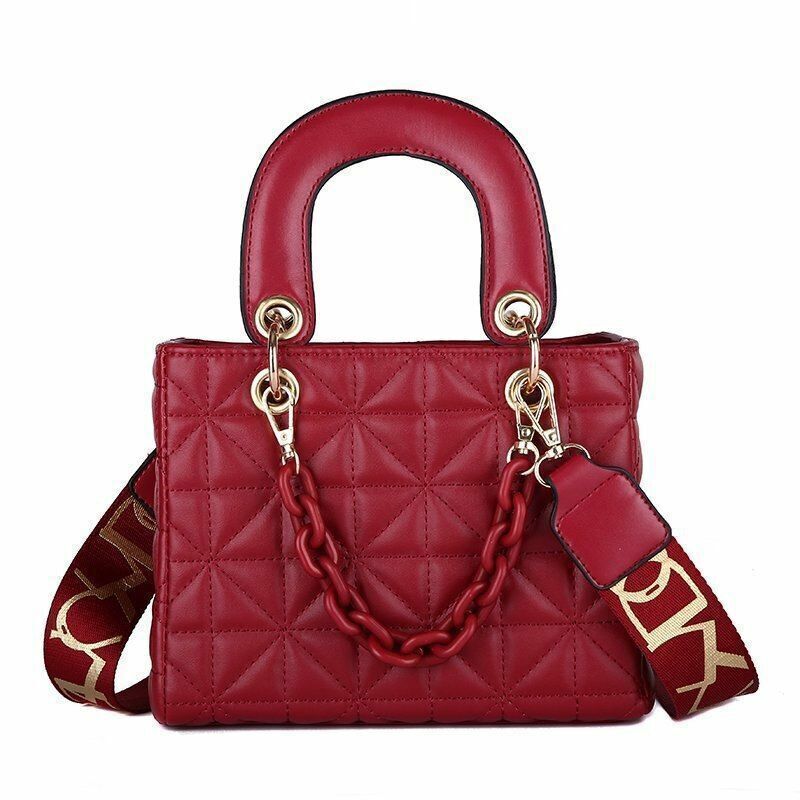 Women's Shoulder Bag Fashion Chain Handbag High Quality Leather Crossbody Purse
