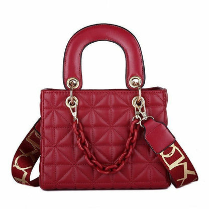 Women's Shoulder Bag Fashion Chain Handbag High Quality Leather Crossbody Purse
