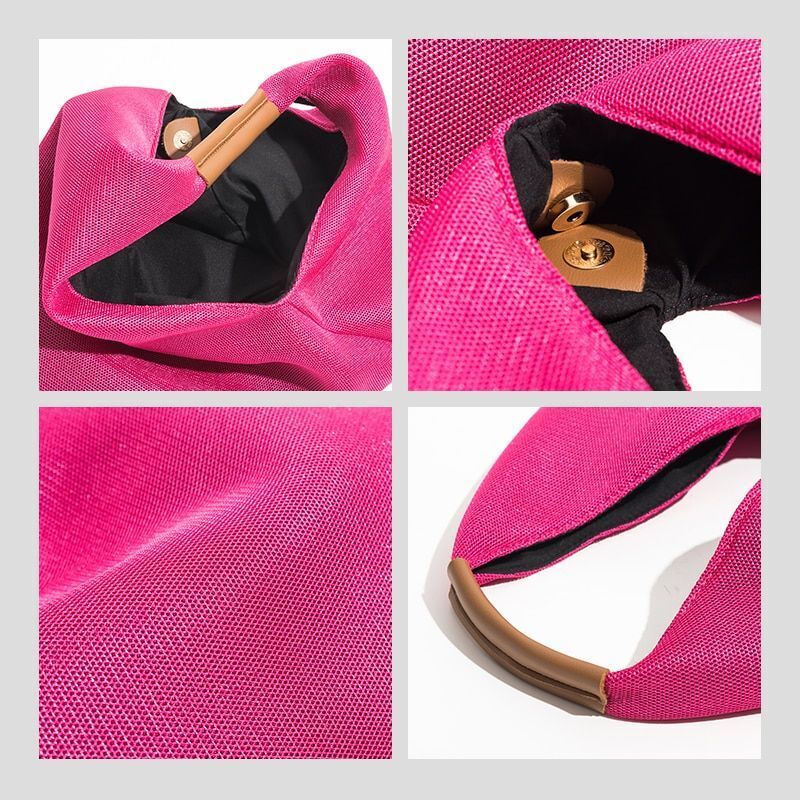 Tote Bag Handbag Luxury Mesh Net Bag Elegant Shoulder Bags Large Shopper Purses