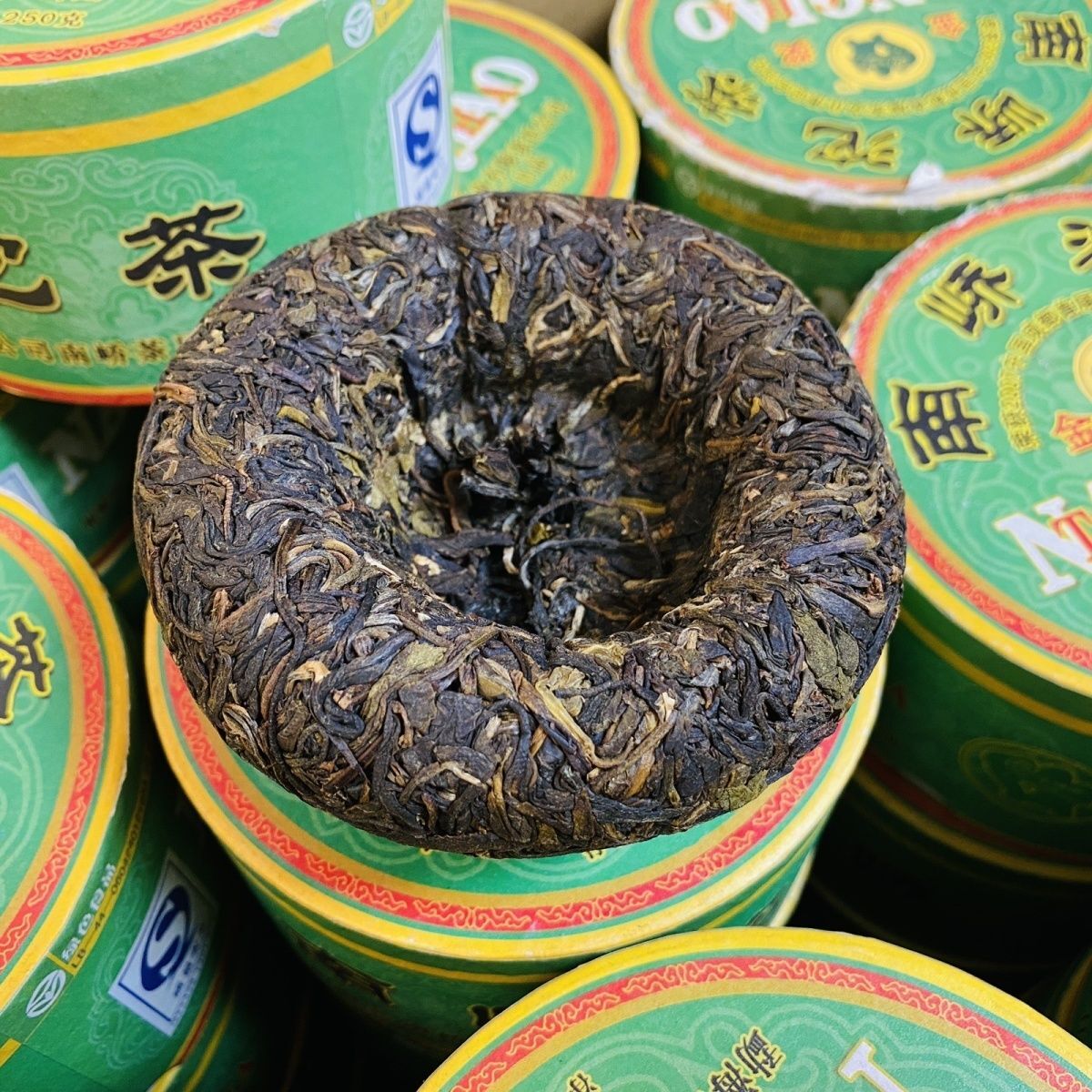 2008 Year Yunnan Nanqiao Tuocha Puer Tea Raw Pu-erh Tuo Cha 250g Gold Award