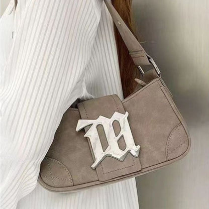 Underarm Bags Shoulder Messenger Bag Handbag Faux Suede Crossbody Vintage Purses