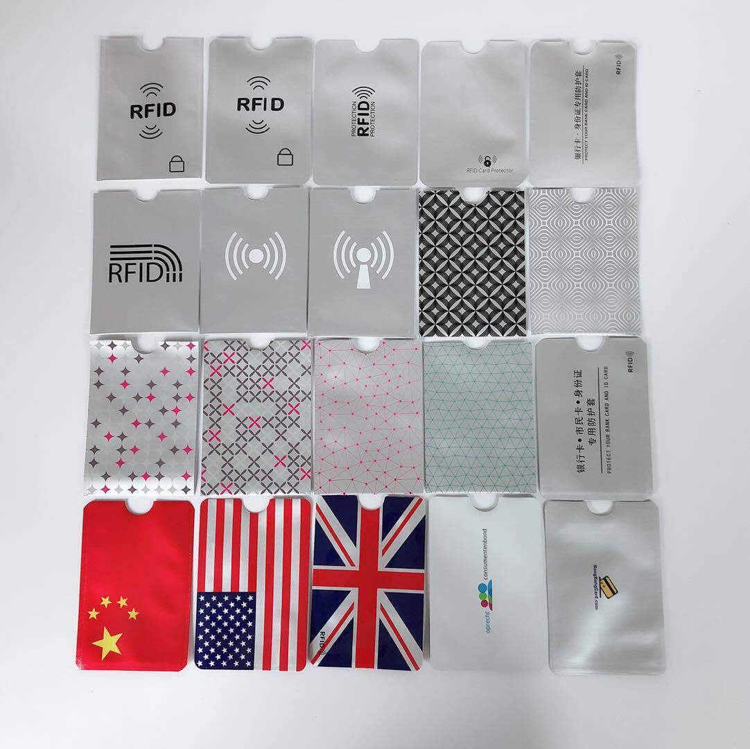Rfid Card Holder Card Protection Case Rfid Wallet Card Bag Anti Credit Card Case