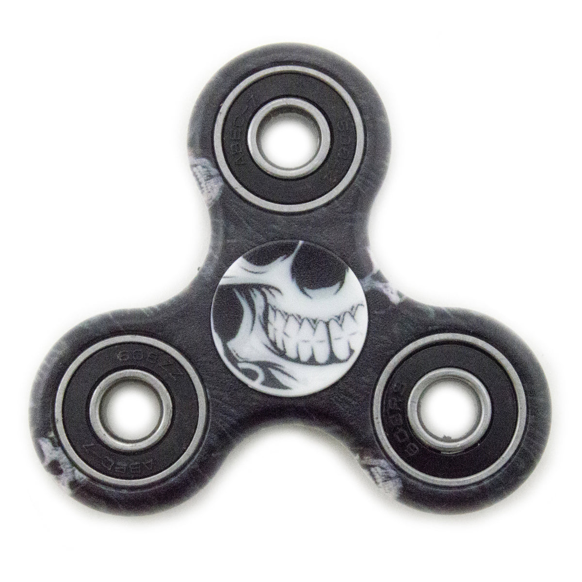 Skull Fidget Spinner - Tri-Spinner Sensory Toy