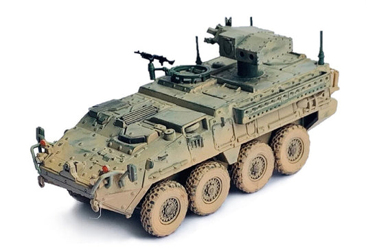 for Dragon US M1134 Stryker ATGM Muddy Version Syria 2020 1/72 ABS Tank Model