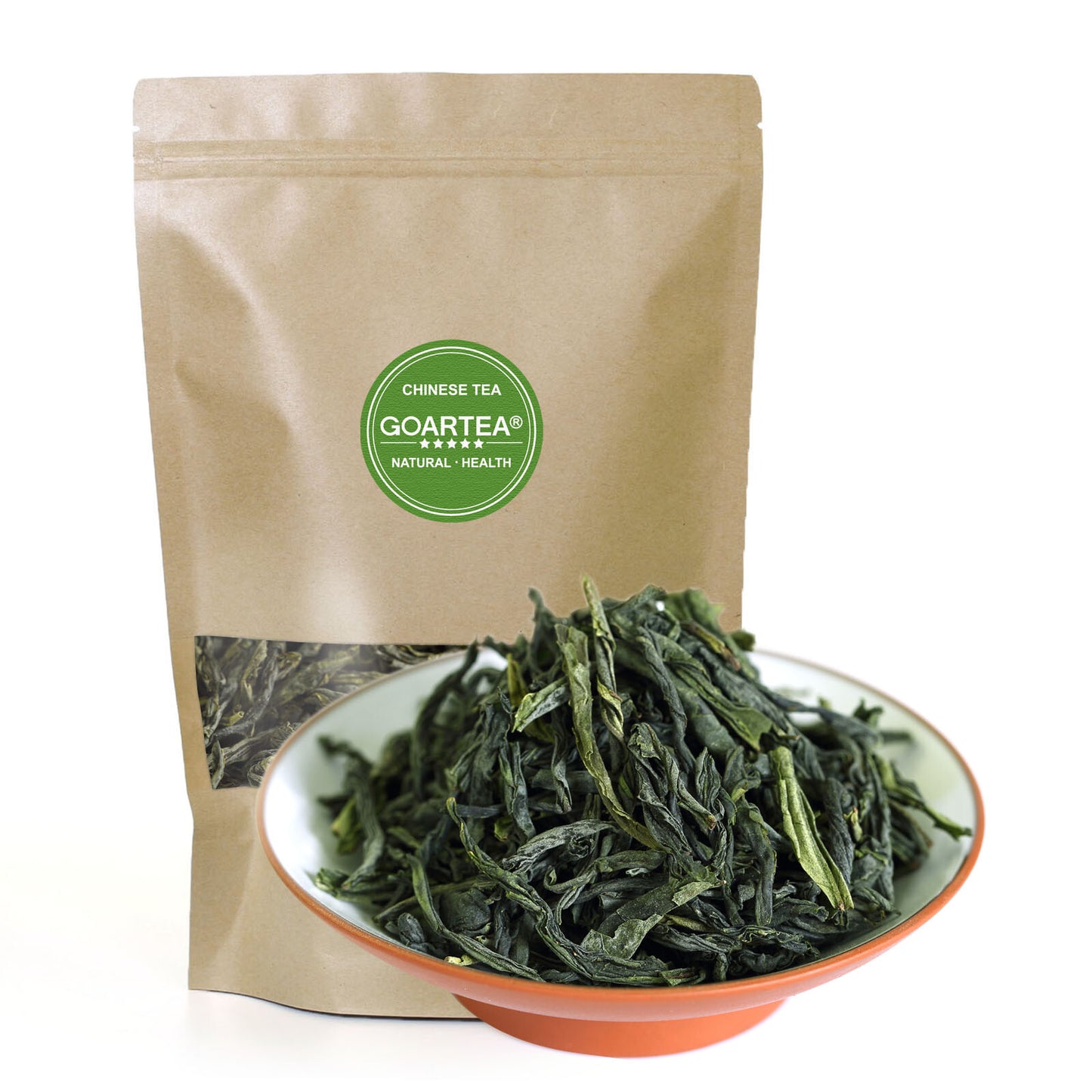 GOARTEA Supreme Melon Slice Liuan Guapian Green Tea Spring Chinese Green Tea-