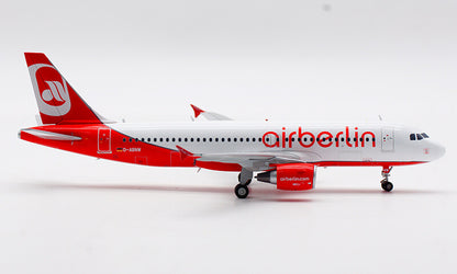 JC Wings Air Berlin Last Flight Airbus A320 D-ABNW 1:200 plane Pre-builded Model