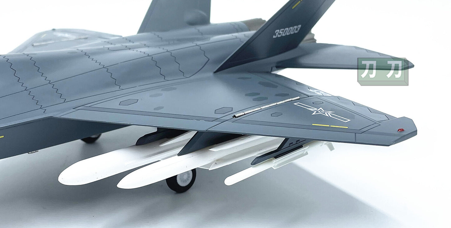 1:48 38CM AF1 J-35 Shipborne Fighter Jets Diecast Military Aircraft Plane Model
