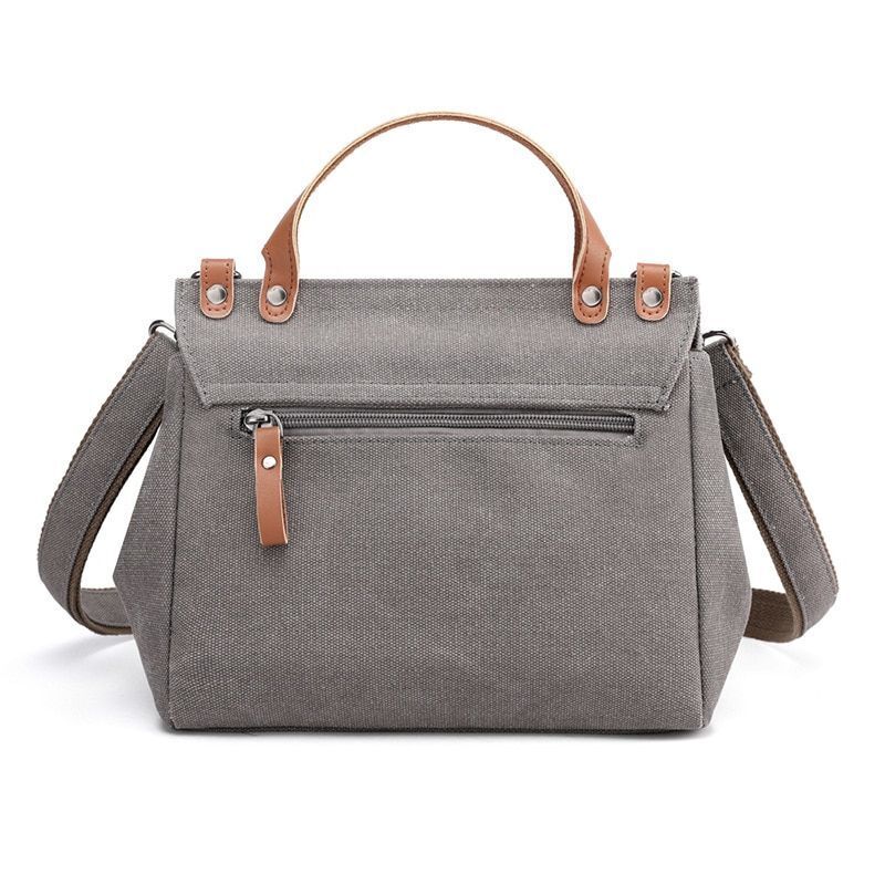 Canvas Bag Fashion Trendy Shoulder Messenger Purse Small Bag Handbag 22*12*20 CM