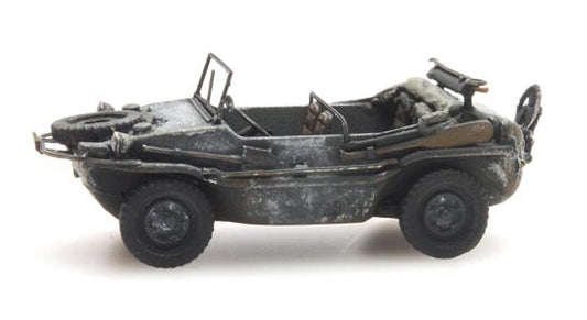 ARTITEC WM floating car VW166 K2s winter 1/87 FINISHED MODEL TANK