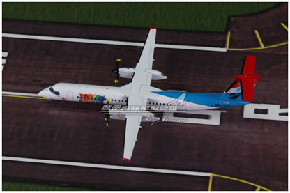 1:200 JC Wings Luxair Bombardier Dash 8 Q400 Passenger Airplane Diecast Model