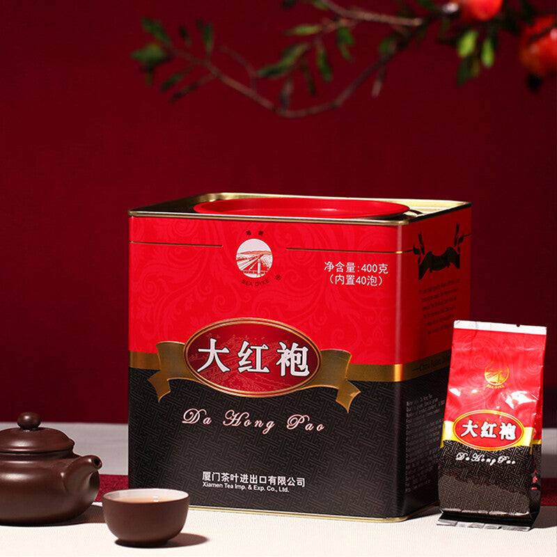 Sea Dyke AT111 Dahongpao Fujian Da Hong Pao Big Red Robe Oolong Tea 400g Tin