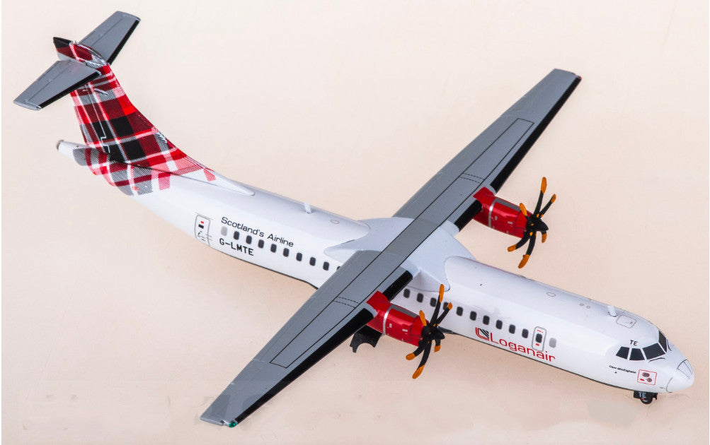 1:200 Geminijets Loganair ATR 72-600 G-LMTE Passenger Airplane Diecast Model