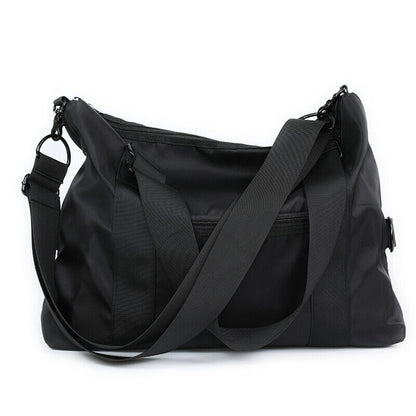 Convertible Water Resistant Nylon Shoulder Crossbody Bag Sport Gym Bag Messenger