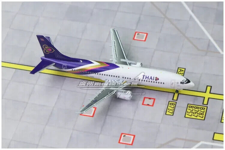 1:400 JC Wings THAI BOEING 737-400 Passenger Airplane Diecast Aircraft Model