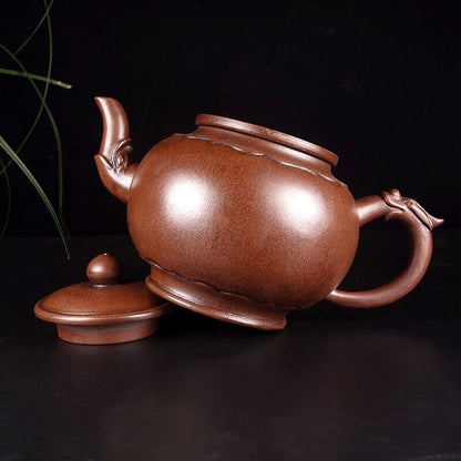 Chinese Yixing Zisha Clay Handmade Exquisite Teapot （龙蛋 底款：顾景舟）