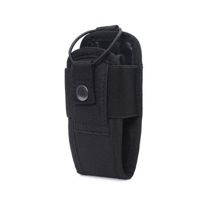 Tactical Molle Radio Walkie Talkie Pouch Waist Bag Holder Pocket Interphone Bag