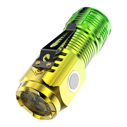 Mini Flashlight 3* 3030LED Lamp Beads Super Bright Flashlight Outdoor Camping