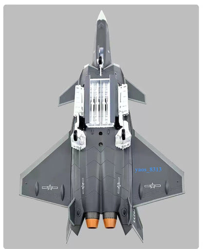 1/72 Scale Trumpeter Chengdu J-20 Stealth Fighter Mighty Dragon Model