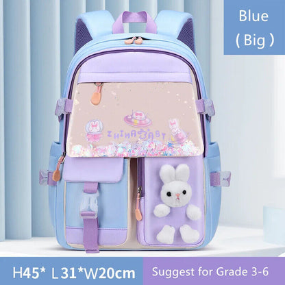 Girls Primary School Bag Backpacks Children Book Bag Kids School Backpack Bags