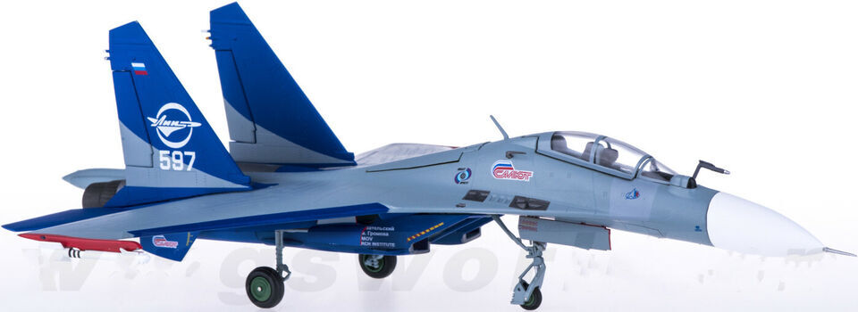 1:72 JC Wings Gromov Flight Research Institute Sukhoi Su30 Fighter Diecast Model