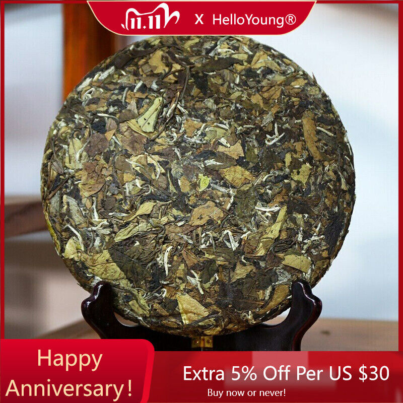 White Tea Organic White Tea Cake High Mountain Bai Cha Tea Fuding Shou Mei 350g-