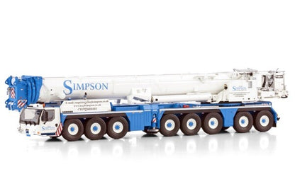 1:50 WSI LIEBHERR LTM1650-8.1 Crane Bok Seng Construction Machine Diecast Model