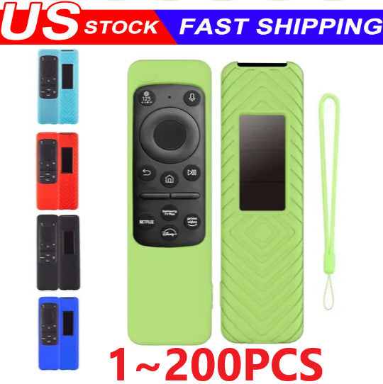 Silicone Protective Case Cover Skin for Samsung Smart TV Remote Controller Lot
