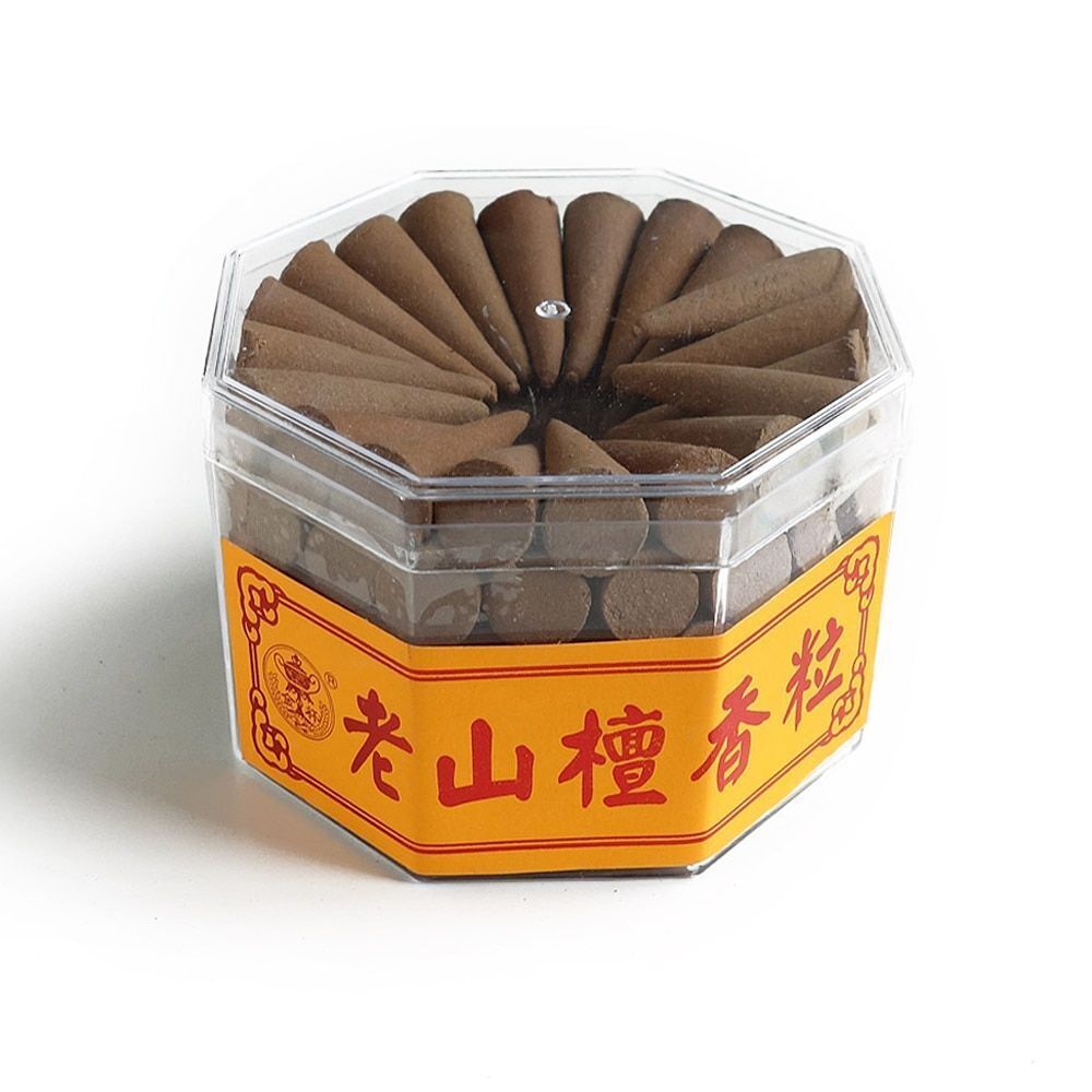 Incense Cone Air Freshener Sandalwood Aroma Rich Home Meditation Fragrance 100Pc
