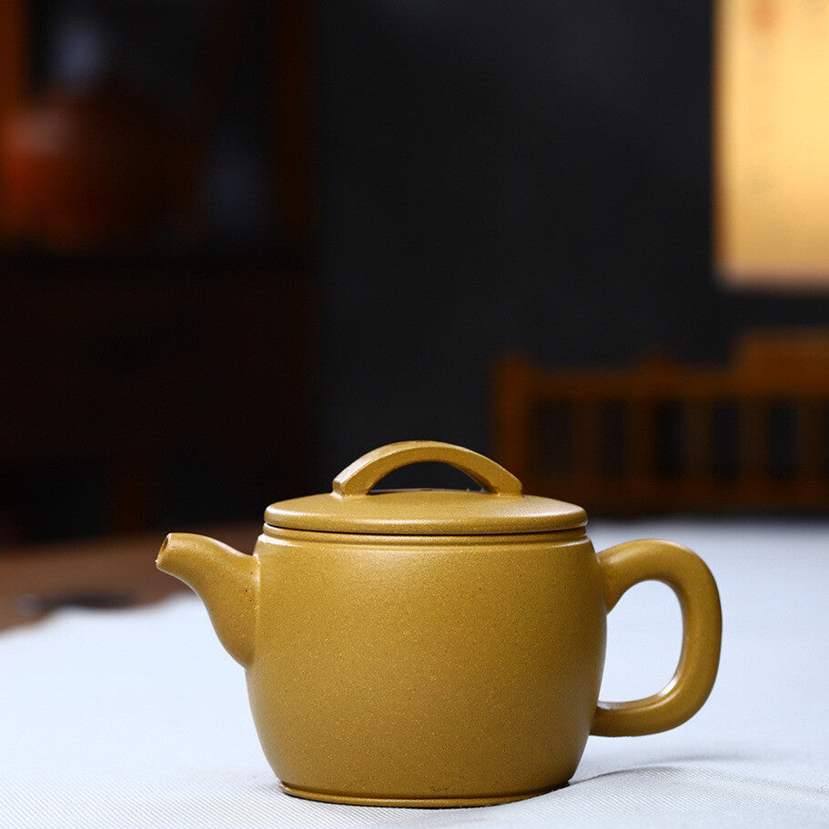 Hanwa Pot Marked Chinese Kungfu Teapot 180ml Original Ore Yixing Zisha Duan Clay