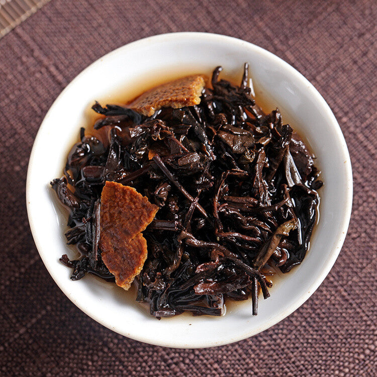 Dried Xinhui Orange Peel Chenpi Citrus Puer Puerh Ripe Tea Weight Loss PEI YU 312-