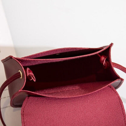 Casual Women Shoulder Saddle Bag With New Golden Tassel & Double Layer Fashion