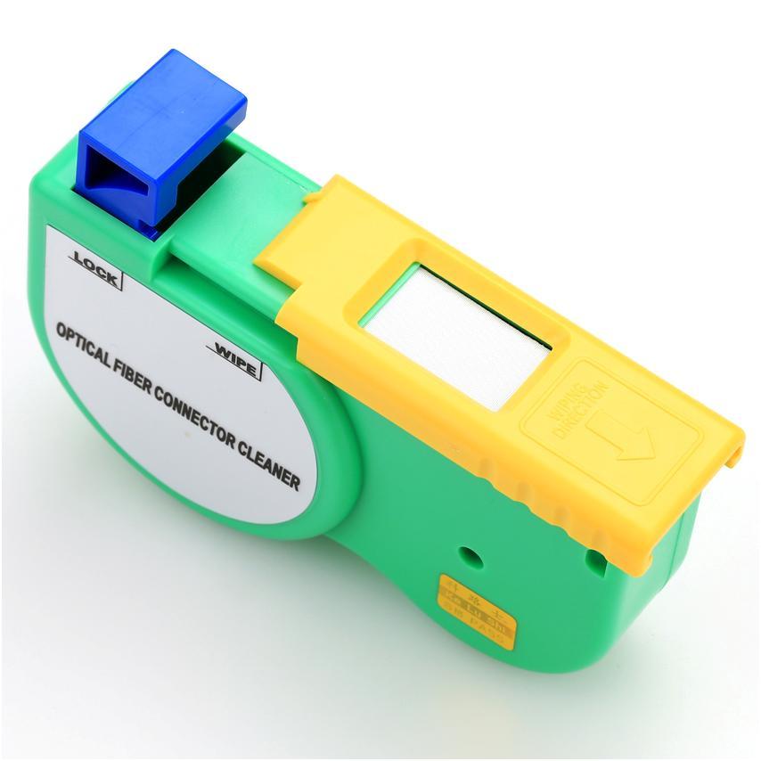 Optic Fiber Connector Cleaner One-Click Optical Cleaning for SC ST FC Cable