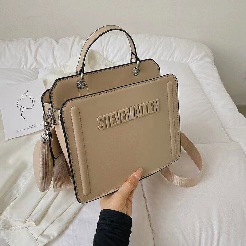 Fashion Square Bag Women's High-Quality Shoulder Handbag Crossbody Messenger Bag