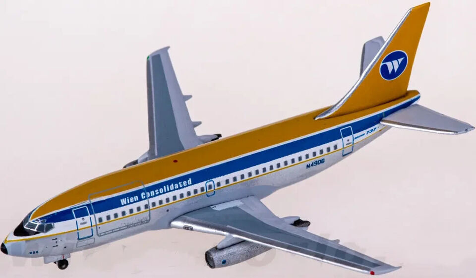 1:400 Aeroclassics Wien Consolidated BOEING 737-200 Airplane Diecast Plane Model