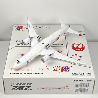 1:400 JC Wings Japan Airlines Boeing 787-8 Airplane Diecast Aircraft Plane Model
