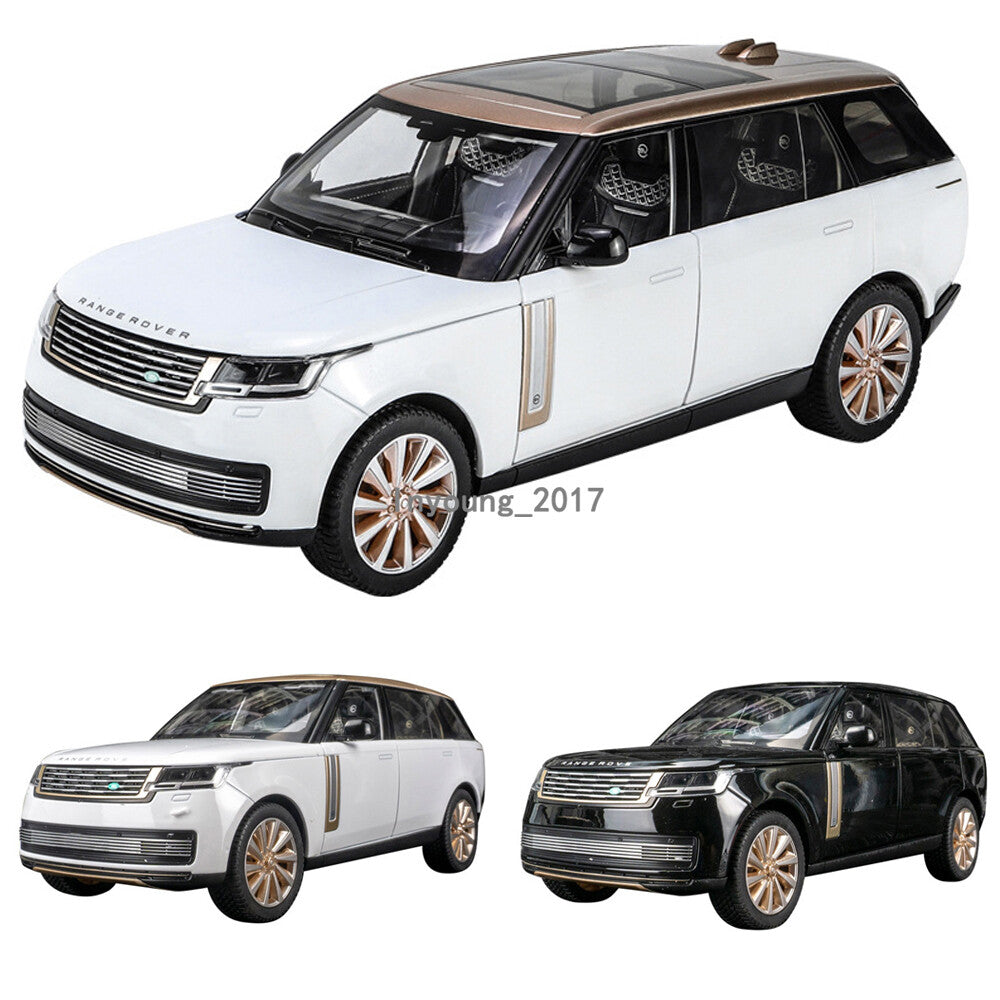 1:18 Land Rover Range Rover SV Model Toy Car Diecast Toy Vehicle Doors Open