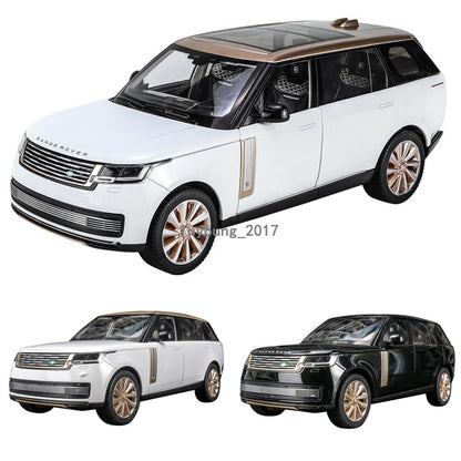 1:18 Land Rover Range Rover SV Model Toy Car Diecast Toy Vehicle Doors Open