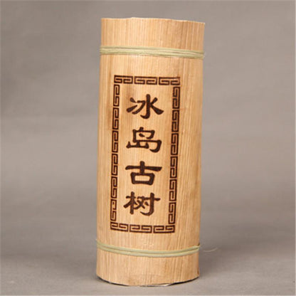 Bamboo Tube Iceland Old Tree Puer Tea 500g Chinese Yunnan Pu Erh Tea Health Care