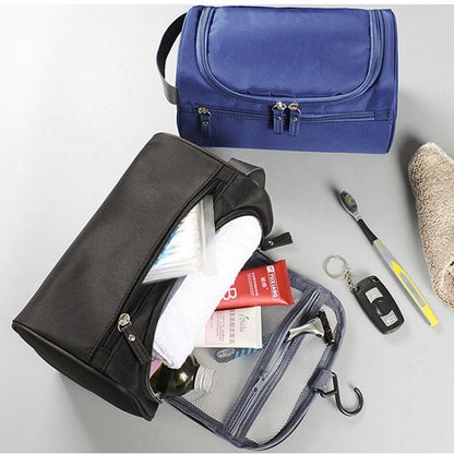 Travel Cosmetic Bag Hanging Zipper Makeup Case Organizer Storage Bag 25*15*14CM